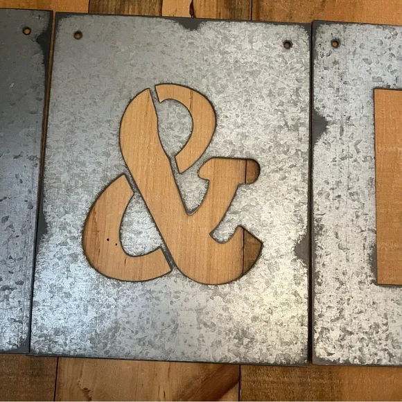 Metal R & R Wall Decor - Picture 3 of 6